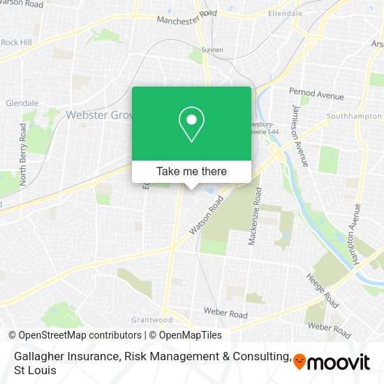 Mapa de Gallagher Insurance, Risk Management & Consulting