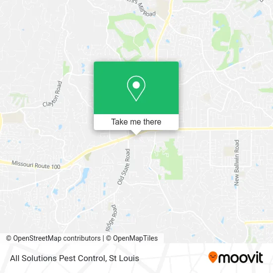 Mapa de All Solutions Pest Control