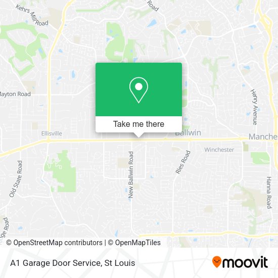 A1 Garage Door Service map