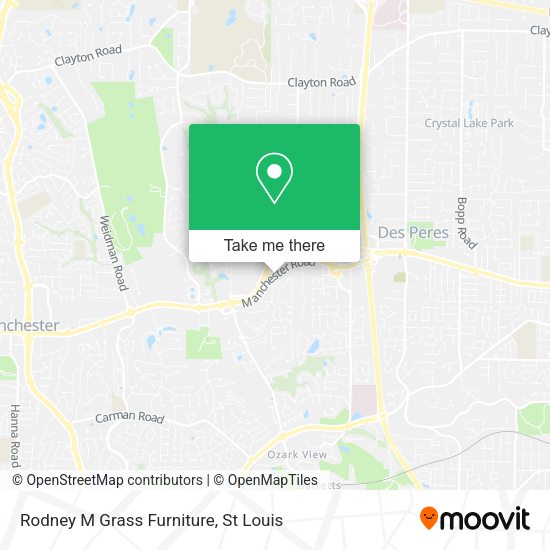 Rodney M Grass Furniture map