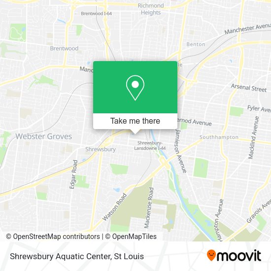 Shrewsbury Aquatic Center map