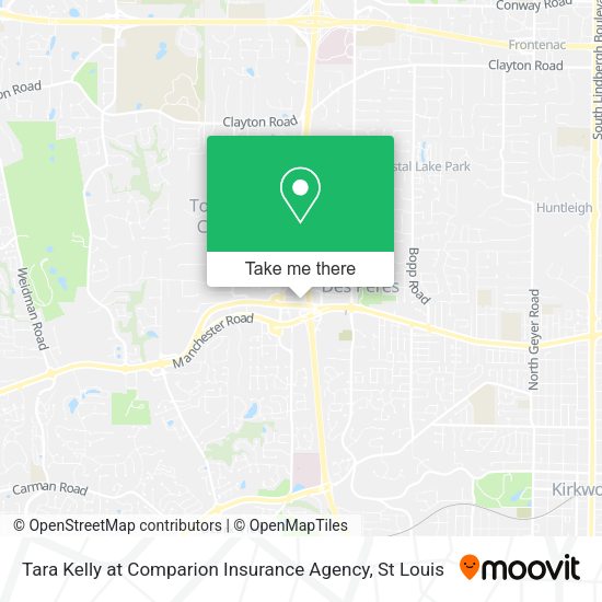 Mapa de Tara Kelly at Comparion Insurance Agency