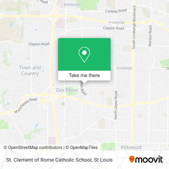 Mapa de St. Clement of Rome Catholic School