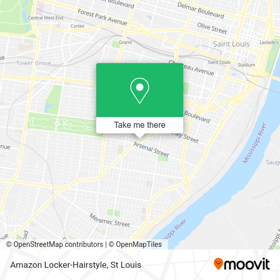Amazon Locker-Hairstyle map