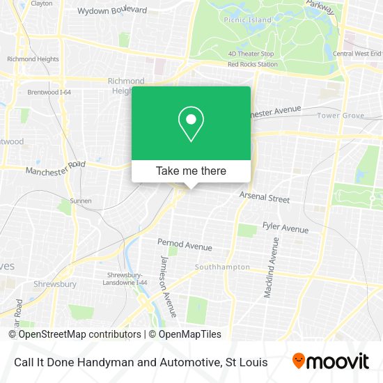 Call It Done Handyman and Automotive map
