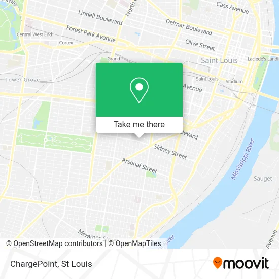 ChargePoint map