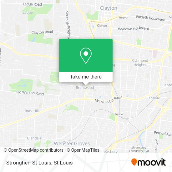 Strongher- St Louis map