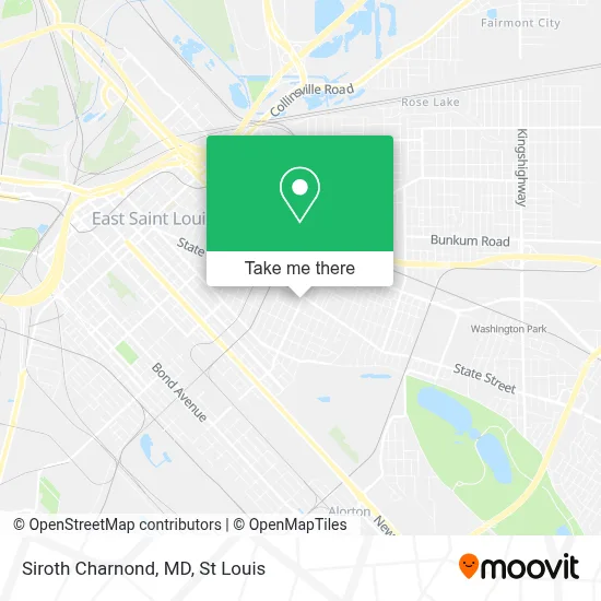 Siroth Charnond, MD map