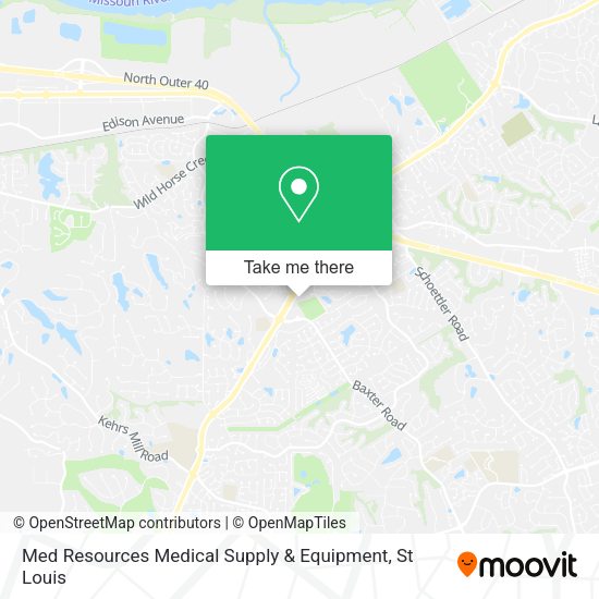 Med Resources Medical Supply & Equipment map