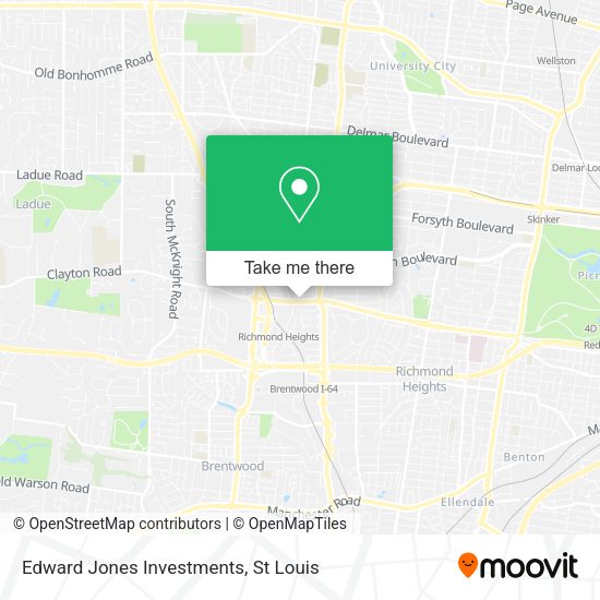 Edward Jones Investments map