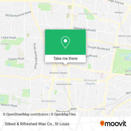 Silked & Rifreshed Wax Co. map