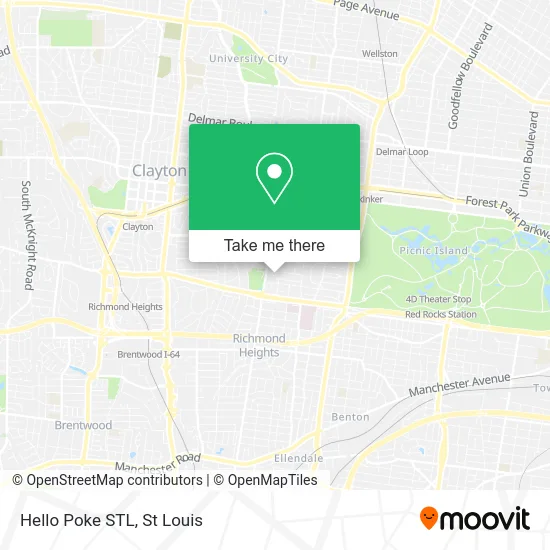 Hello Poke STL map