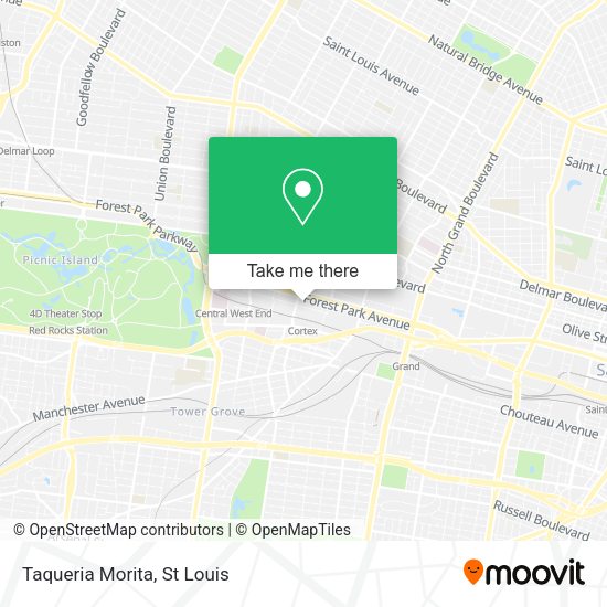 Taqueria Morita map