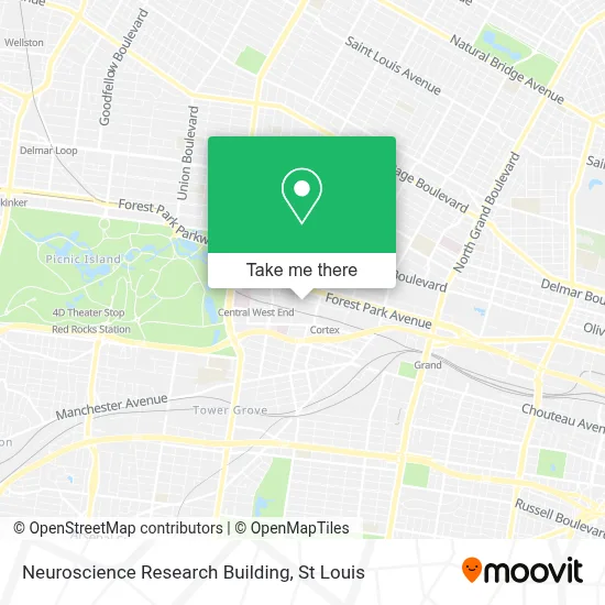 Neuroscience Research Building map
