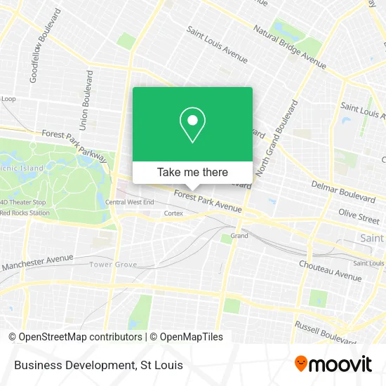 Business Development map