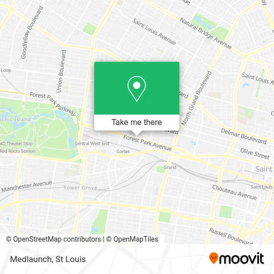 Medlaunch map