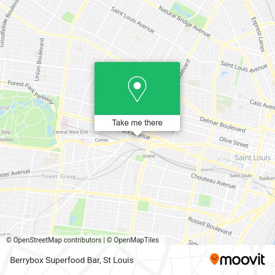 Berrybox Superfood Bar map