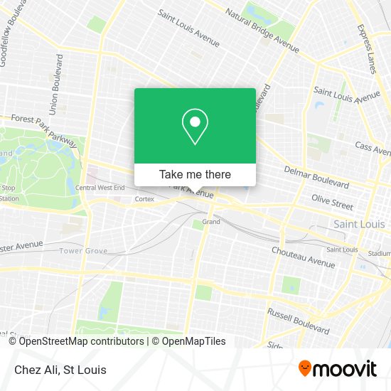 Mapa de Chez Ali