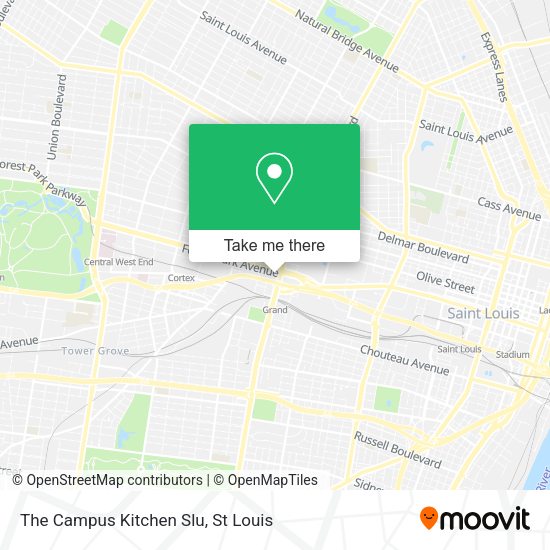 The Campus Kitchen Slu map