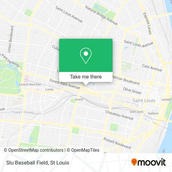 Slu Baseball Field map