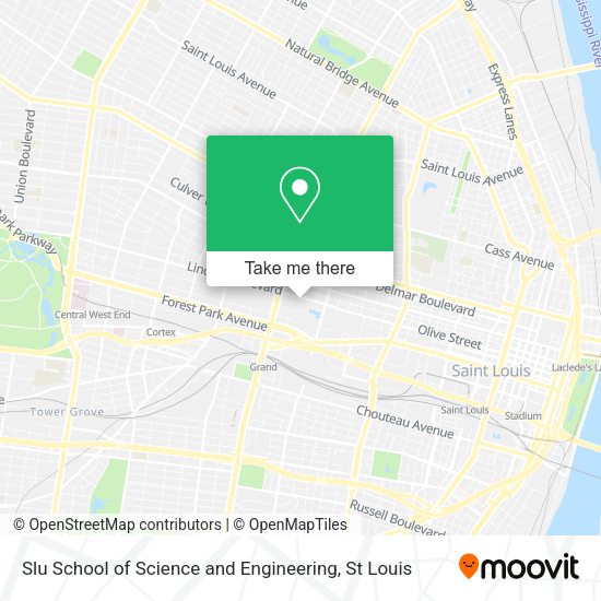 Mapa de Slu School of Science and Engineering