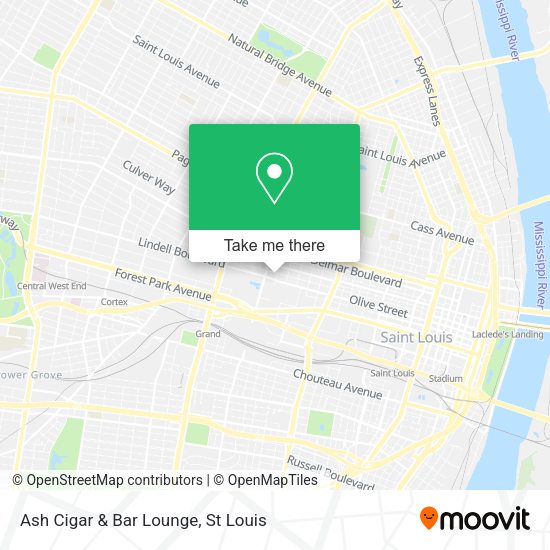 Ash Cigar & Bar Lounge map