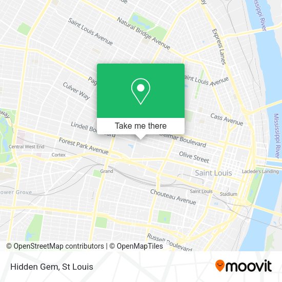 Mapa de Hidden Gem