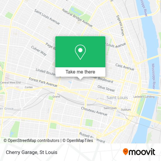 Mapa de Cherry Garage