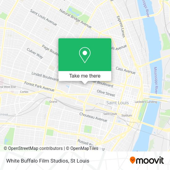 Mapa de White Buffalo Film Studios