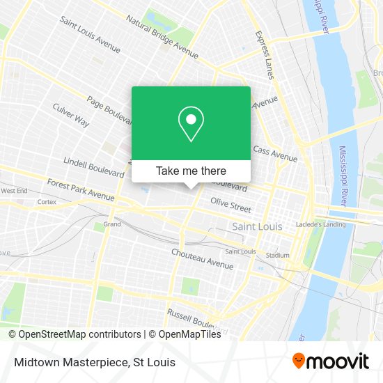 Mapa de Midtown Masterpiece