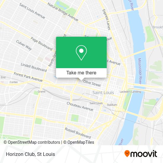 Mapa de Horizon Club