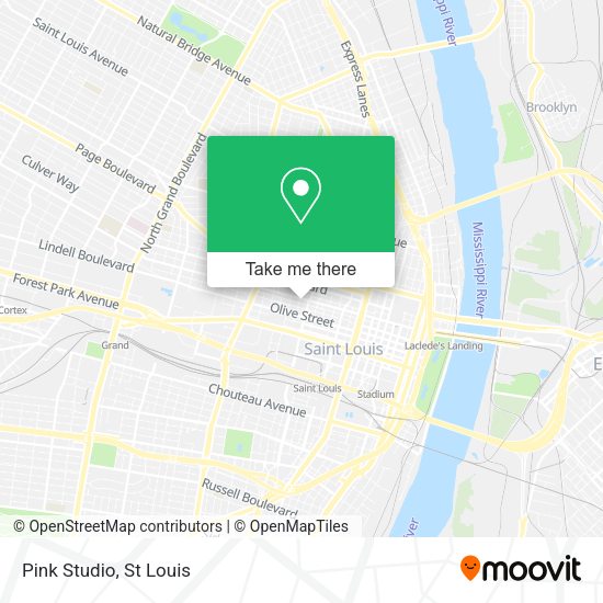 Mapa de Pink Studio