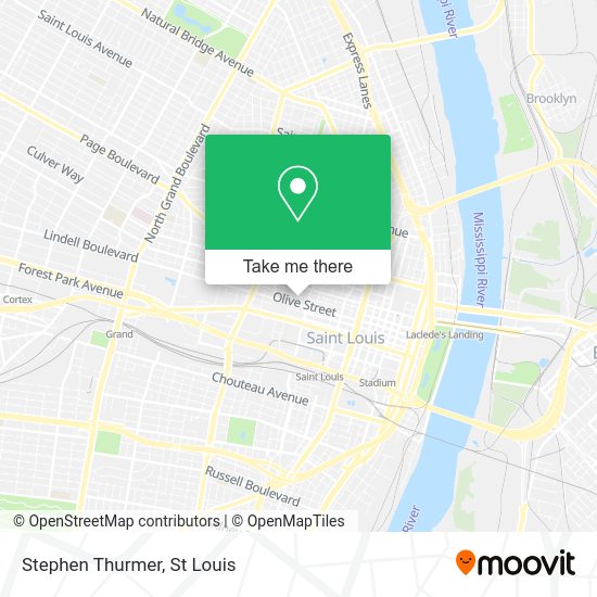 Mapa de Stephen Thurmer