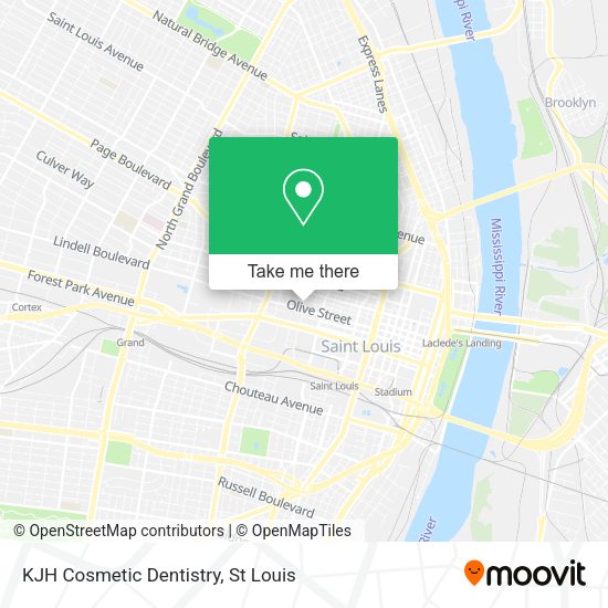 KJH Cosmetic Dentistry map