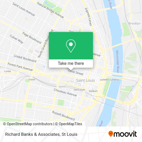 Richard Banks & Associates map