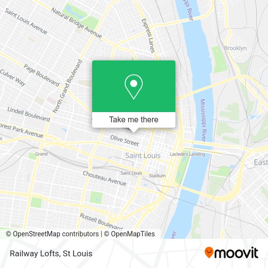 Mapa de Railway Lofts