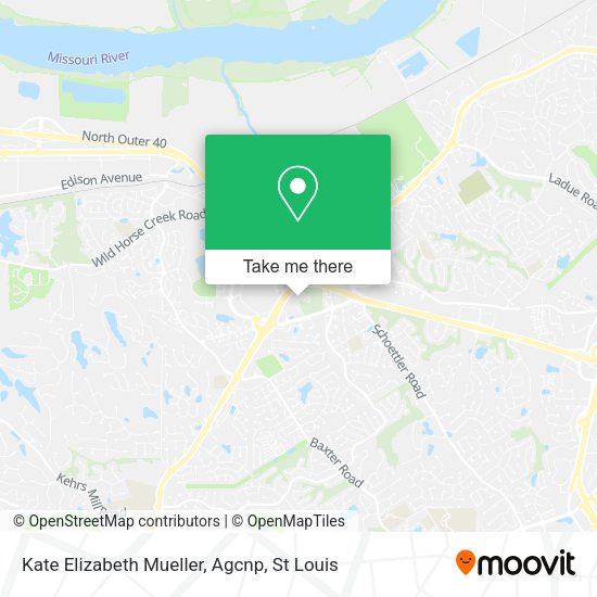 Mapa de Kate Elizabeth Mueller, Agcnp