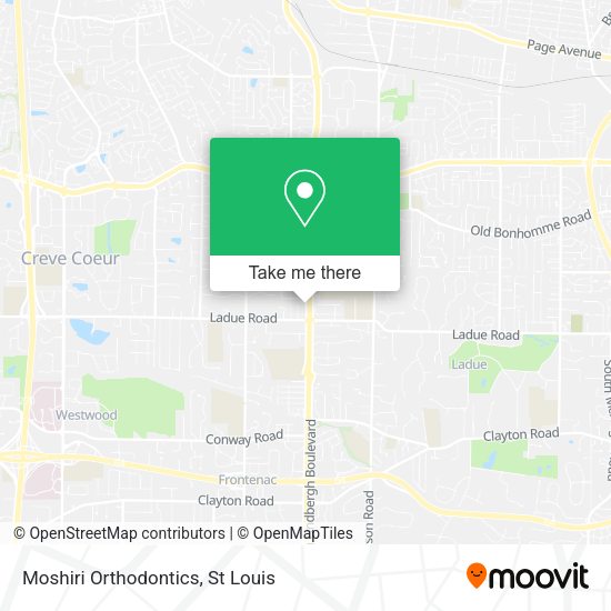 Mapa de Moshiri Orthodontics