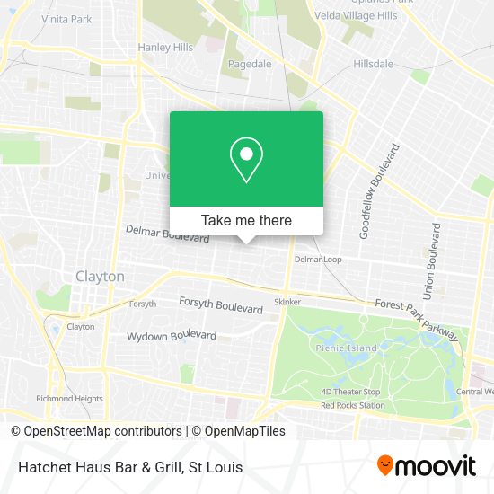 Hatchet Haus Bar & Grill map