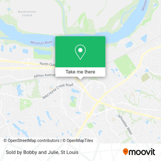 Sold by Bobby and Julie map