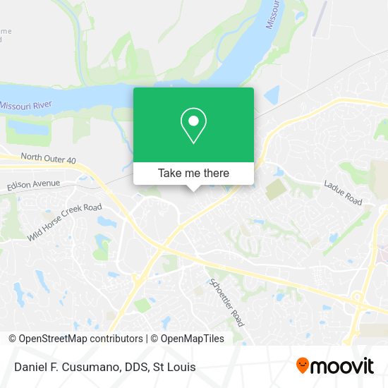Daniel F. Cusumano, DDS map