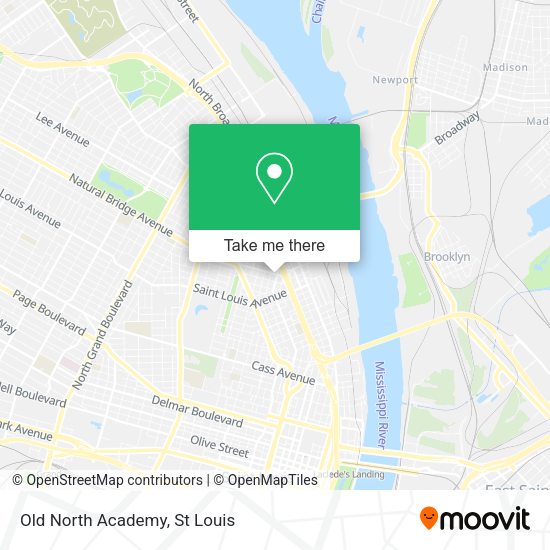 Mapa de Old North Academy