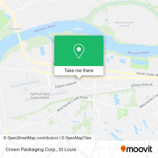 Crown Packaging Corp. map