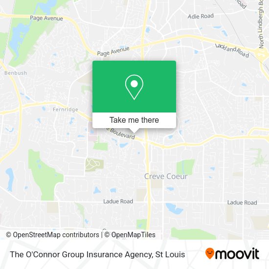 The O'Connor Group Insurance Agency map