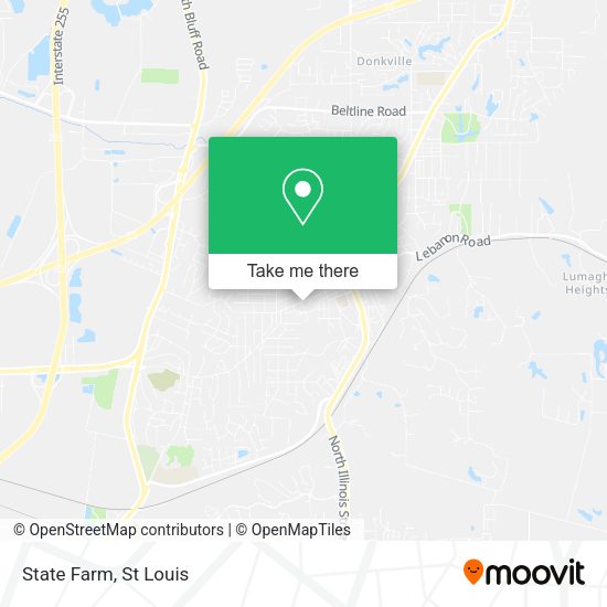 Mapa de State Farm
