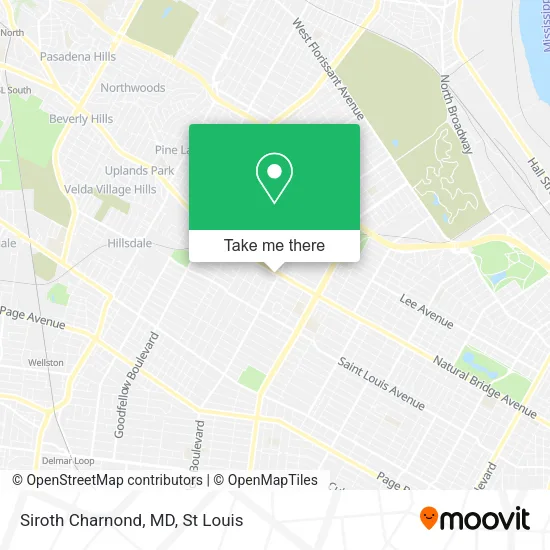 Siroth Charnond, MD map