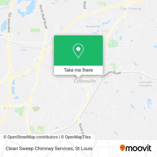 Mapa de Clean Sweep Chimney Services