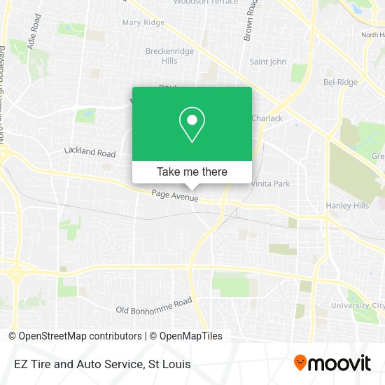 EZ Tire and Auto Service map