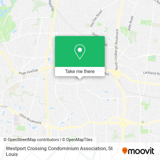 Mapa de Westport Crossing Condominium Association