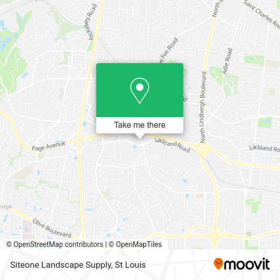 Siteone Landscape Supply map